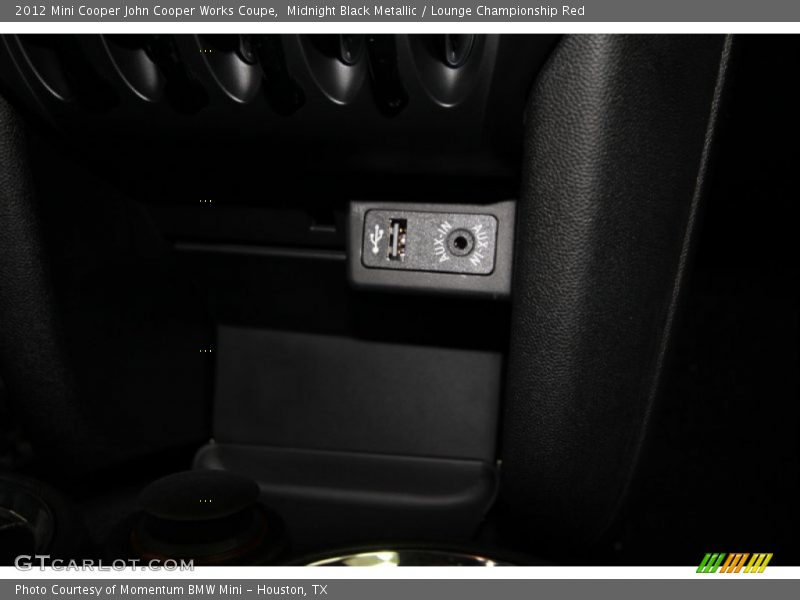 Midnight Black Metallic / Lounge Championship Red 2012 Mini Cooper John Cooper Works Coupe