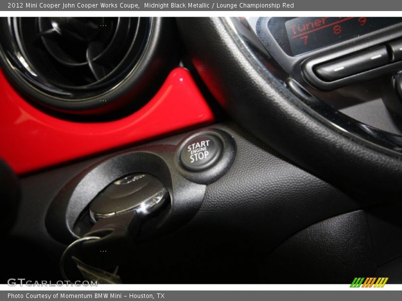 Midnight Black Metallic / Lounge Championship Red 2012 Mini Cooper John Cooper Works Coupe