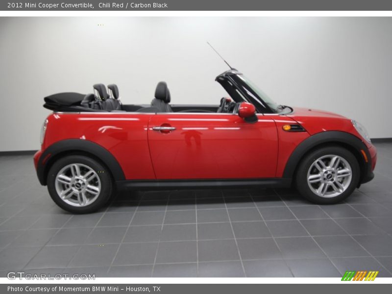 Chili Red / Carbon Black 2012 Mini Cooper Convertible