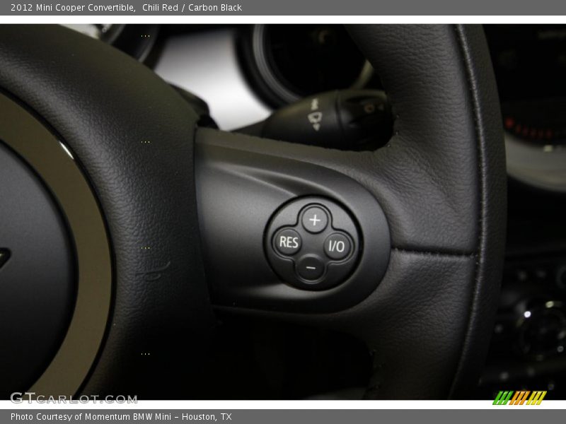 Chili Red / Carbon Black 2012 Mini Cooper Convertible