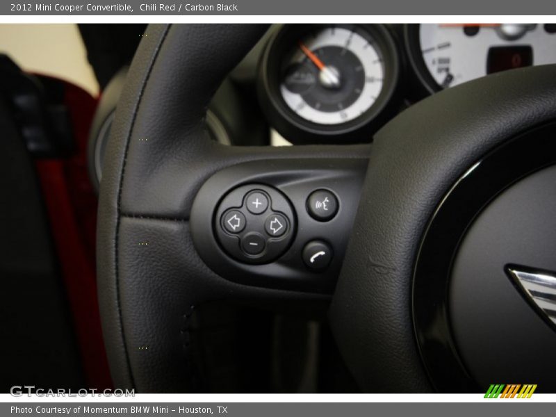 Chili Red / Carbon Black 2012 Mini Cooper Convertible