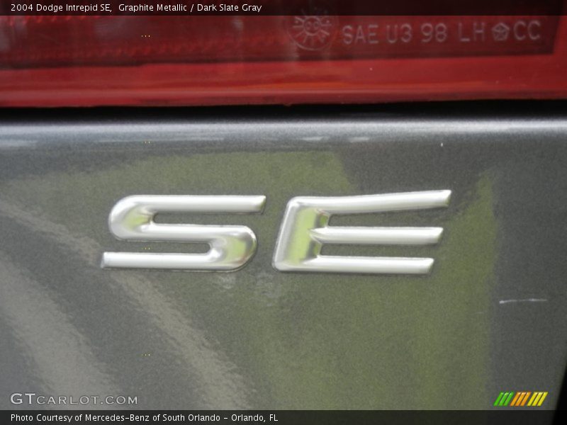 Graphite Metallic / Dark Slate Gray 2004 Dodge Intrepid SE