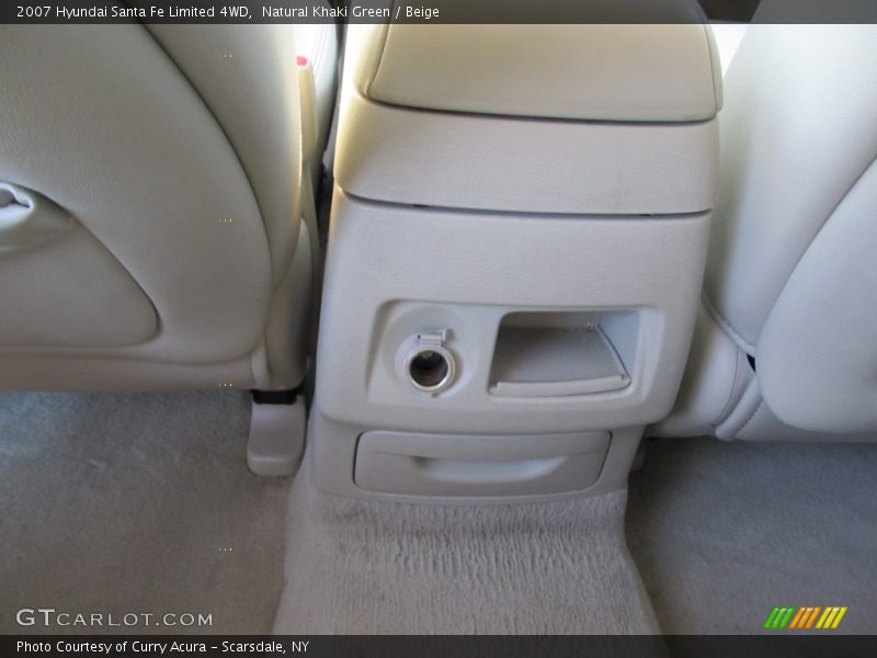 Natural Khaki Green / Beige 2007 Hyundai Santa Fe Limited 4WD