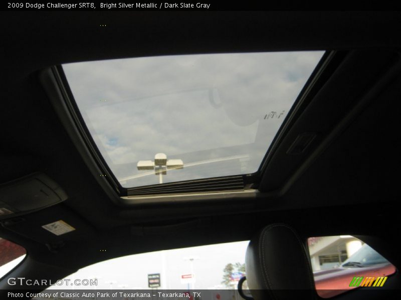 Bright Silver Metallic / Dark Slate Gray 2009 Dodge Challenger SRT8