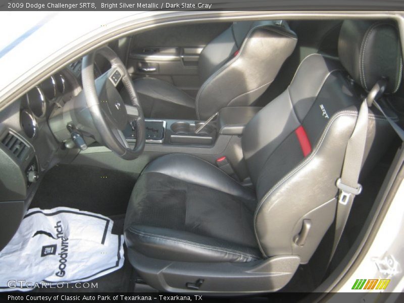 Bright Silver Metallic / Dark Slate Gray 2009 Dodge Challenger SRT8