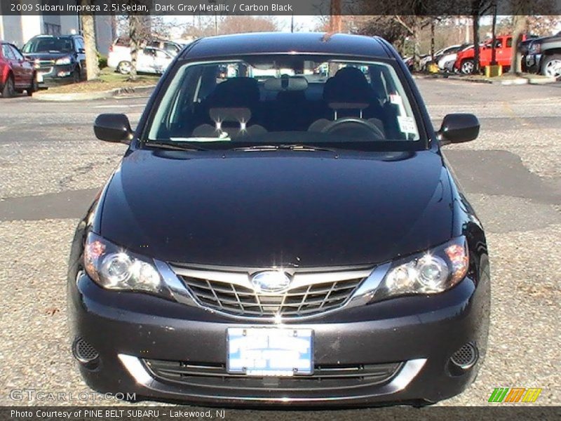 Dark Gray Metallic / Carbon Black 2009 Subaru Impreza 2.5i Sedan