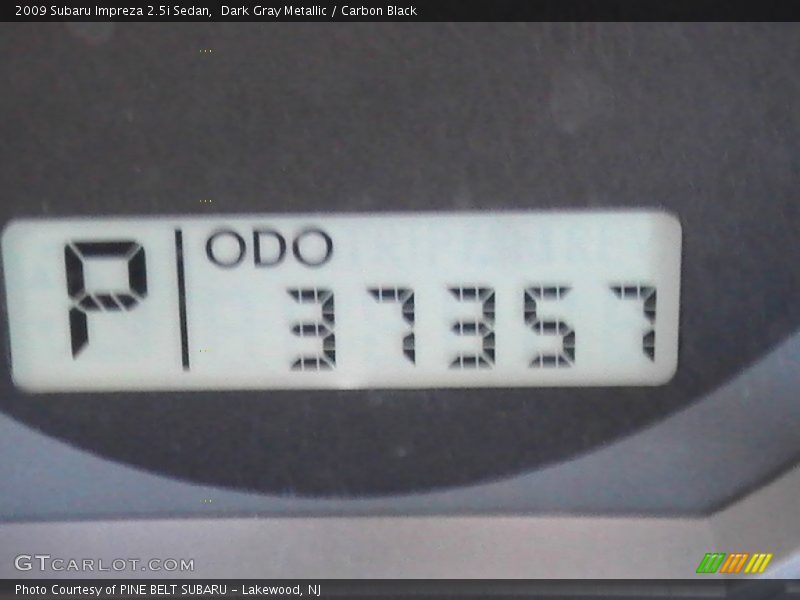 Dark Gray Metallic / Carbon Black 2009 Subaru Impreza 2.5i Sedan