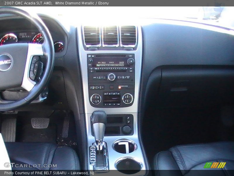 White Diamond Metallic / Ebony 2007 GMC Acadia SLT AWD