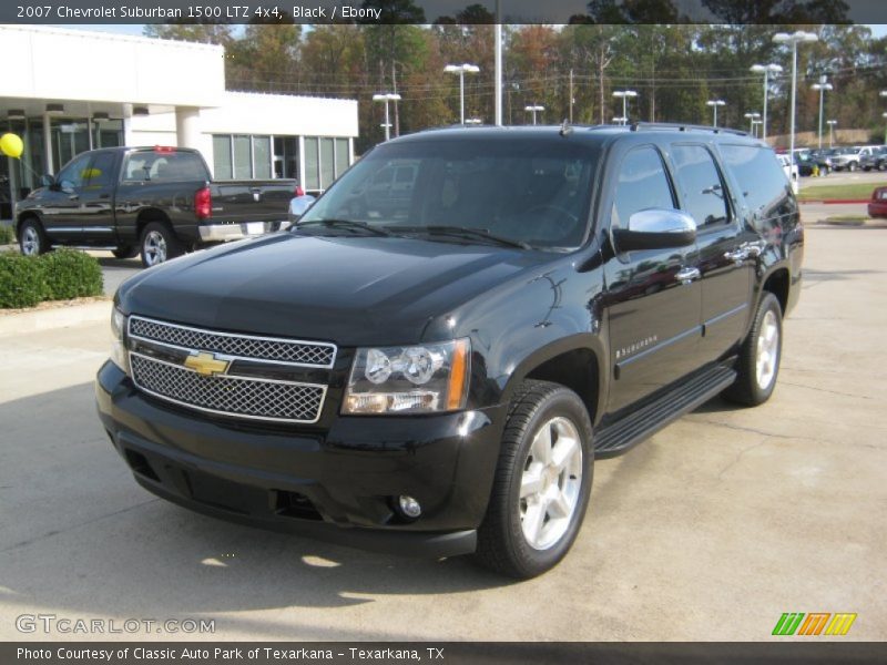 Black / Ebony 2007 Chevrolet Suburban 1500 LTZ 4x4