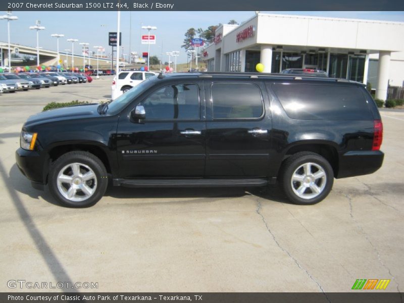 Black / Ebony 2007 Chevrolet Suburban 1500 LTZ 4x4