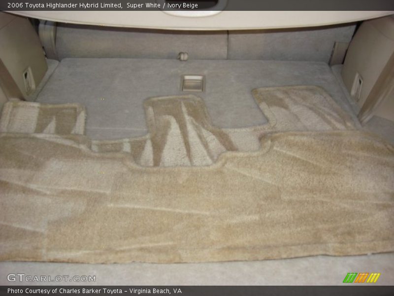 Super White / Ivory Beige 2006 Toyota Highlander Hybrid Limited