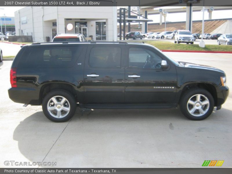 Black / Ebony 2007 Chevrolet Suburban 1500 LTZ 4x4