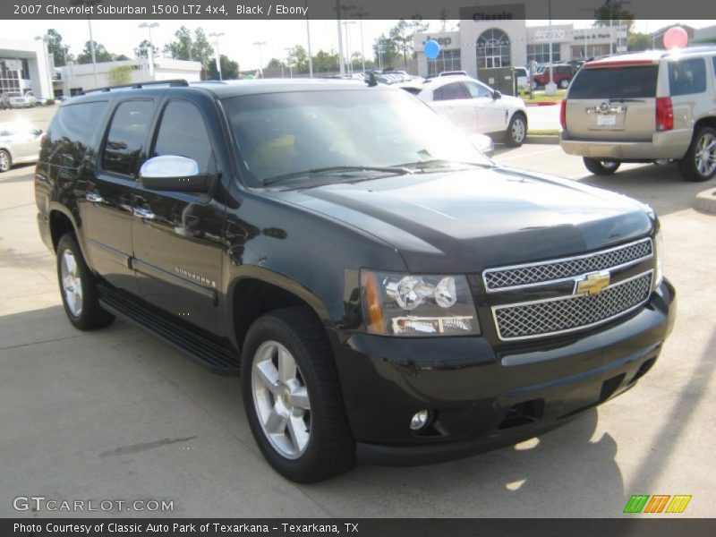 Black / Ebony 2007 Chevrolet Suburban 1500 LTZ 4x4