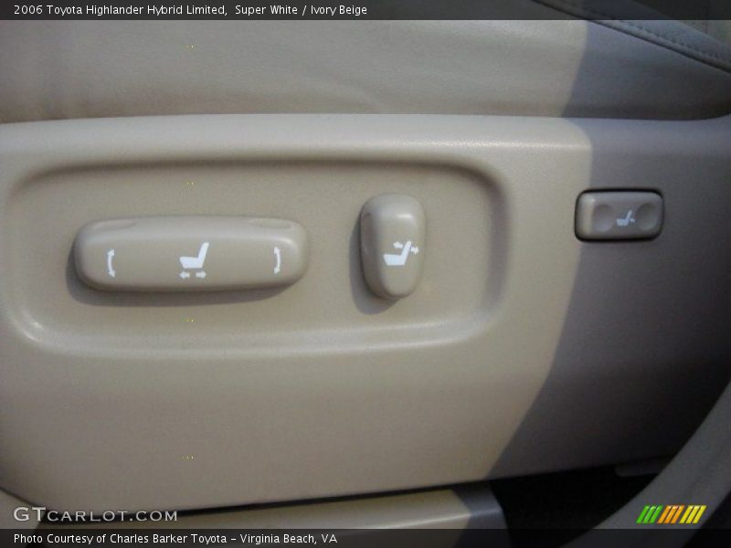 Super White / Ivory Beige 2006 Toyota Highlander Hybrid Limited