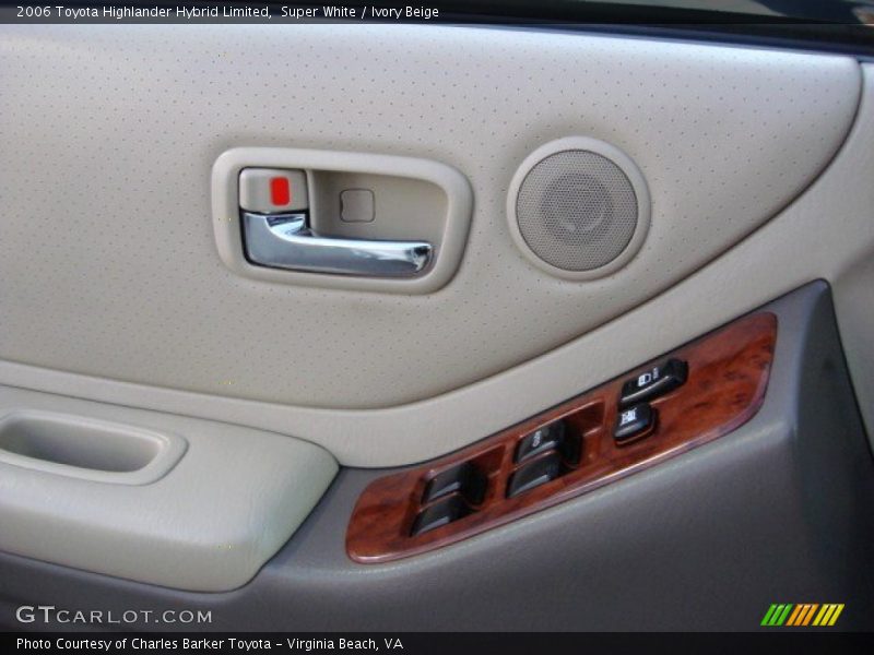 Super White / Ivory Beige 2006 Toyota Highlander Hybrid Limited