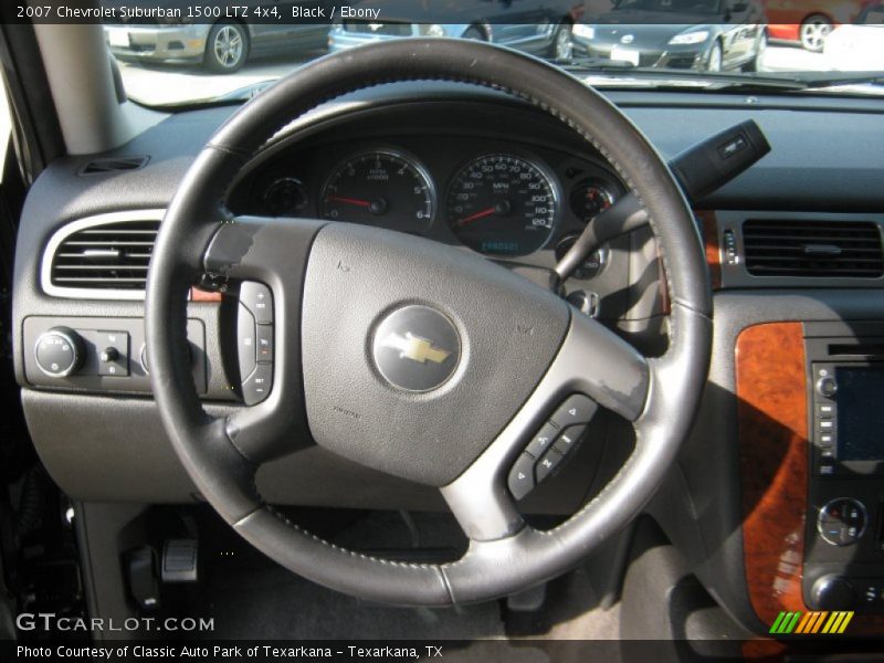 Black / Ebony 2007 Chevrolet Suburban 1500 LTZ 4x4