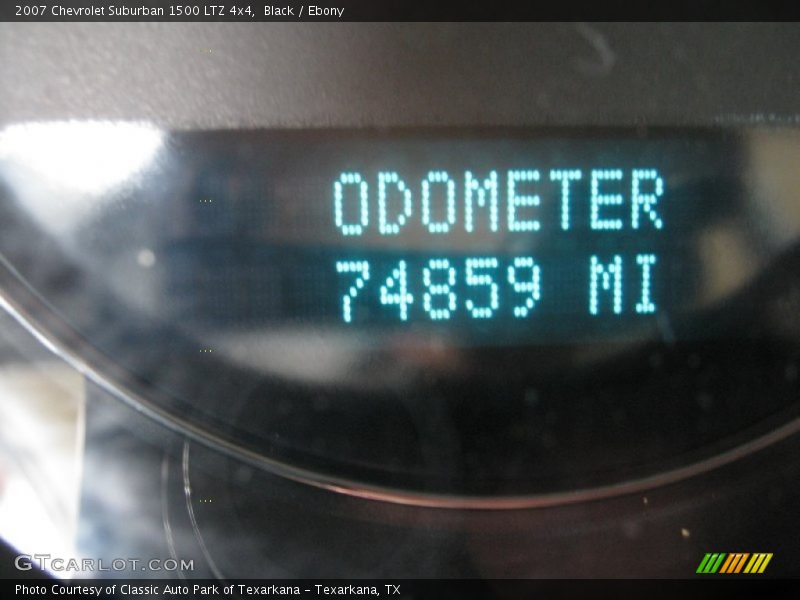 Black / Ebony 2007 Chevrolet Suburban 1500 LTZ 4x4