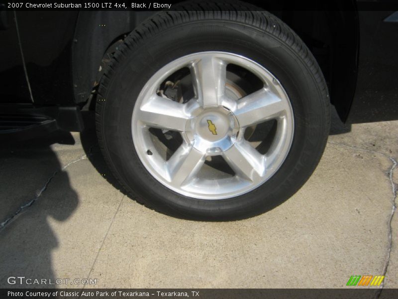 Black / Ebony 2007 Chevrolet Suburban 1500 LTZ 4x4