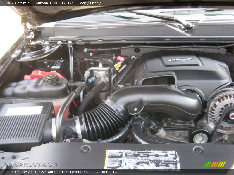 Black / Ebony 2007 Chevrolet Suburban 1500 LTZ 4x4