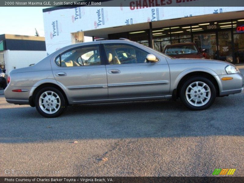 Sunlit Sand Metallic / Blond 2000 Nissan Maxima GLE
