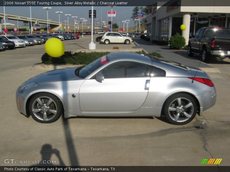 Silver Alloy Metallic / Charcoal Leather 2006 Nissan 350Z Touring Coupe