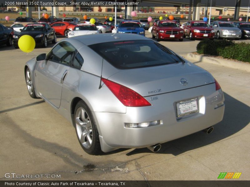 Silver Alloy Metallic / Charcoal Leather 2006 Nissan 350Z Touring Coupe