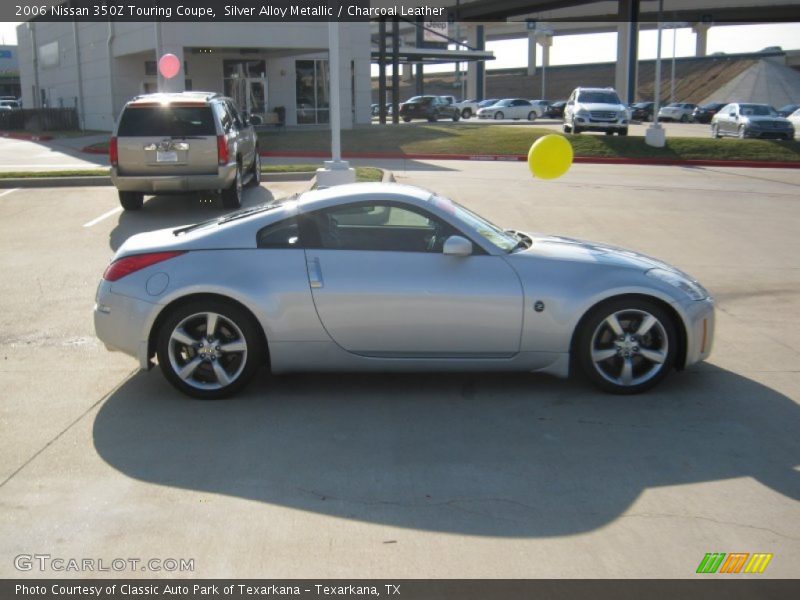 Silver Alloy Metallic / Charcoal Leather 2006 Nissan 350Z Touring Coupe