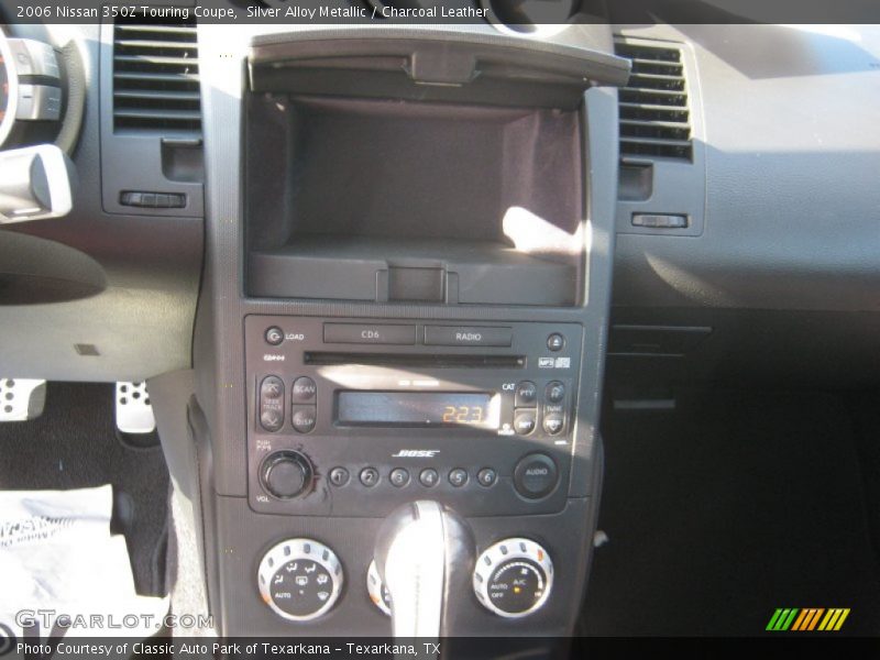 Silver Alloy Metallic / Charcoal Leather 2006 Nissan 350Z Touring Coupe