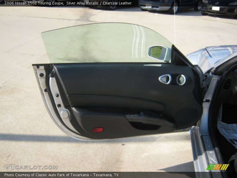 Silver Alloy Metallic / Charcoal Leather 2006 Nissan 350Z Touring Coupe