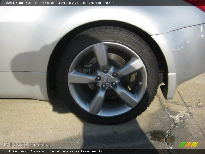 Silver Alloy Metallic / Charcoal Leather 2006 Nissan 350Z Touring Coupe