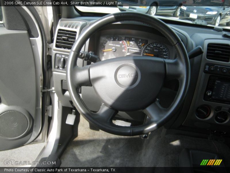 Silver Birch Metallic / Light Tan 2006 GMC Canyon SLE Crew Cab 4x4