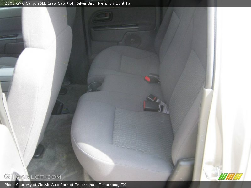 Silver Birch Metallic / Light Tan 2006 GMC Canyon SLE Crew Cab 4x4