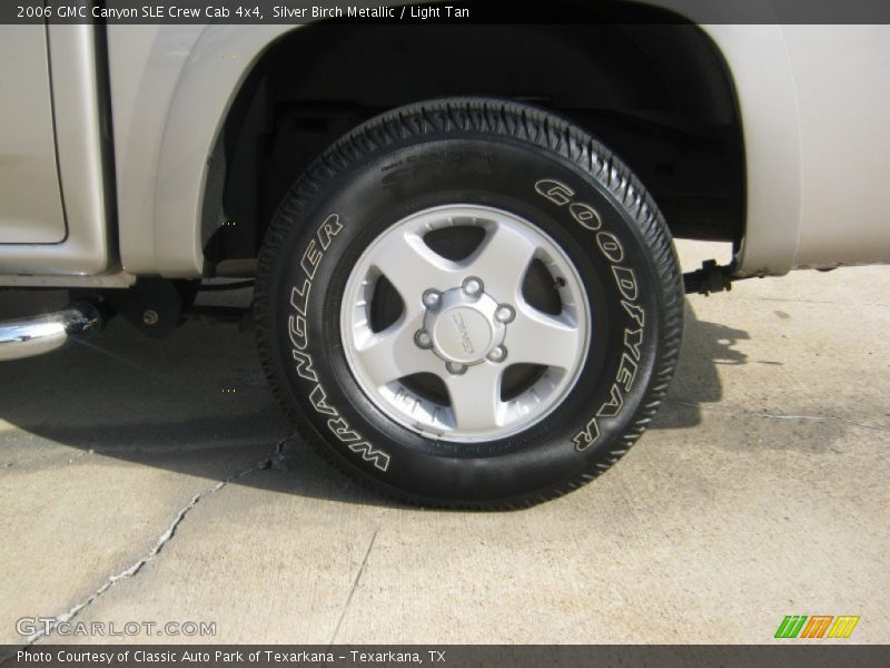 Silver Birch Metallic / Light Tan 2006 GMC Canyon SLE Crew Cab 4x4