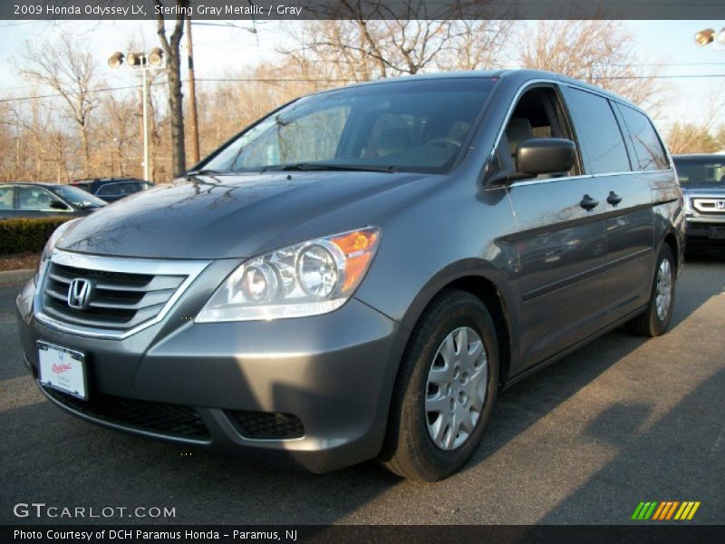 Sterling Gray Metallic / Gray 2009 Honda Odyssey LX