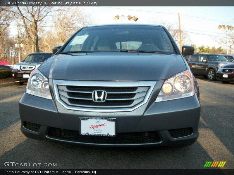 Sterling Gray Metallic / Gray 2009 Honda Odyssey LX