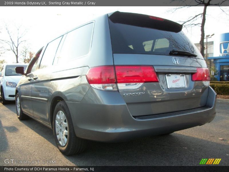 Sterling Gray Metallic / Gray 2009 Honda Odyssey LX