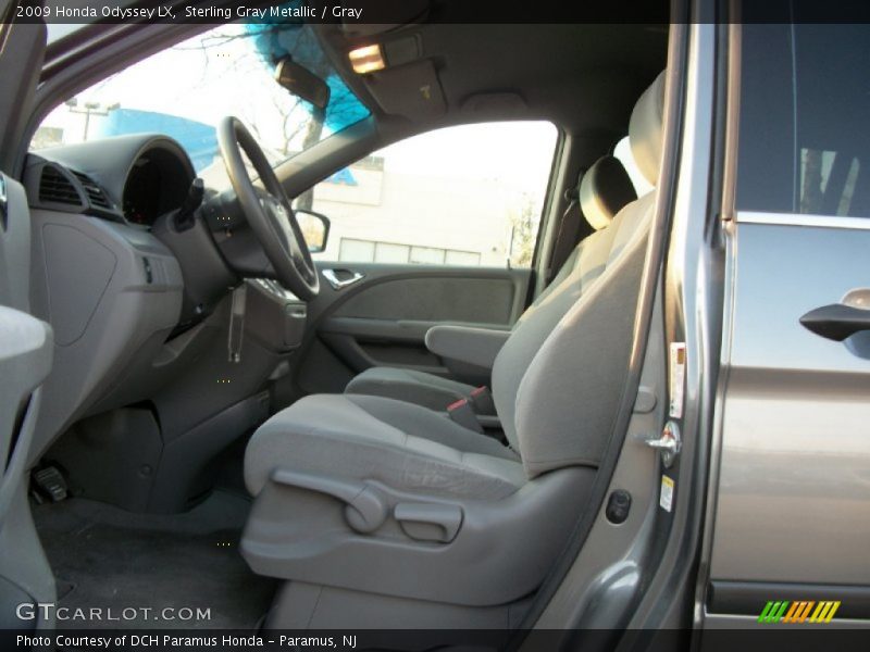 Sterling Gray Metallic / Gray 2009 Honda Odyssey LX
