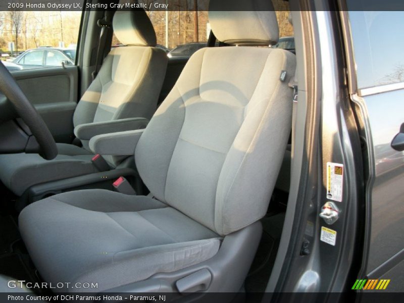 Sterling Gray Metallic / Gray 2009 Honda Odyssey LX