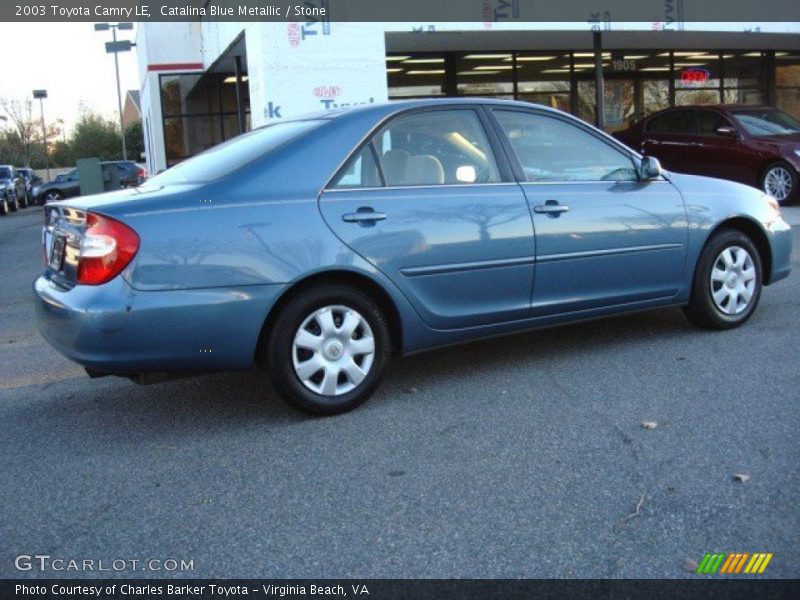 Catalina Blue Metallic / Stone 2003 Toyota Camry LE
