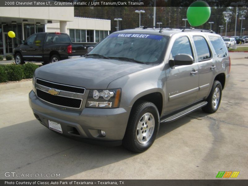 Graystone Metallic / Light Titanium/Dark Titanium 2008 Chevrolet Tahoe LT