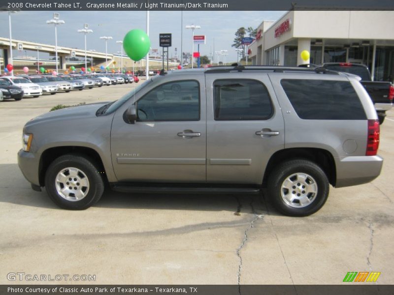 Graystone Metallic / Light Titanium/Dark Titanium 2008 Chevrolet Tahoe LT