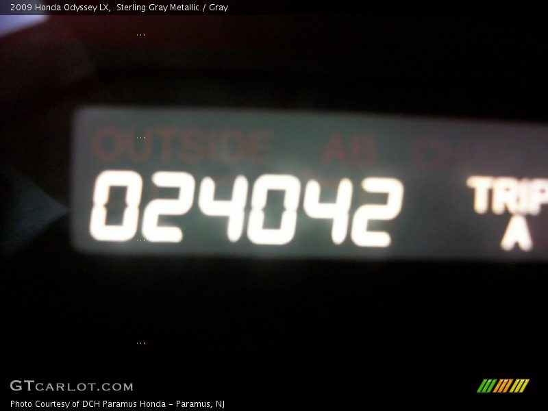 Sterling Gray Metallic / Gray 2009 Honda Odyssey LX
