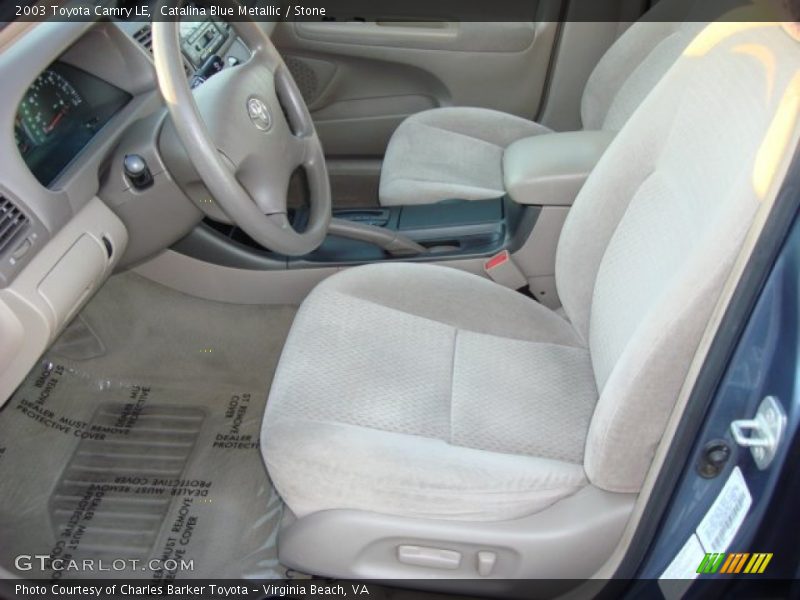 Catalina Blue Metallic / Stone 2003 Toyota Camry LE