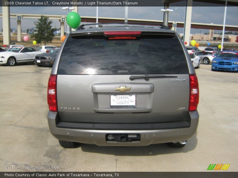 Graystone Metallic / Light Titanium/Dark Titanium 2008 Chevrolet Tahoe LT