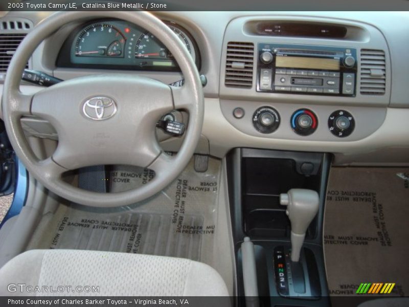 Catalina Blue Metallic / Stone 2003 Toyota Camry LE