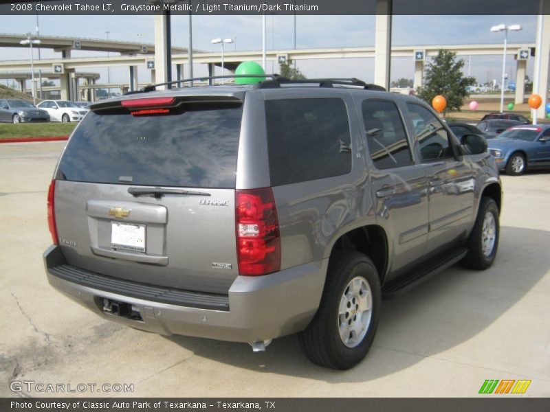 Graystone Metallic / Light Titanium/Dark Titanium 2008 Chevrolet Tahoe LT