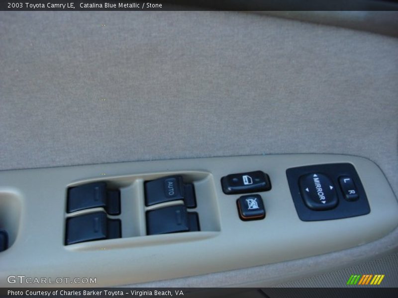 Catalina Blue Metallic / Stone 2003 Toyota Camry LE
