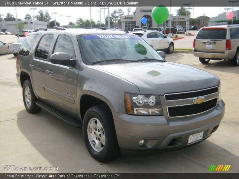 Graystone Metallic / Light Titanium/Dark Titanium 2008 Chevrolet Tahoe LT