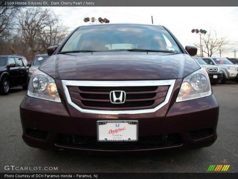 Dark Cherry Pearl / Ivory 2009 Honda Odyssey EX