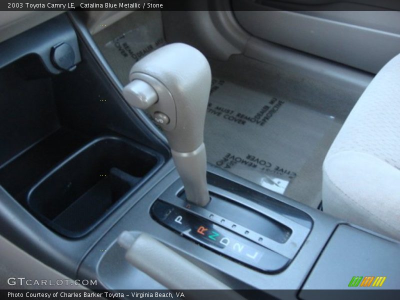 Catalina Blue Metallic / Stone 2003 Toyota Camry LE